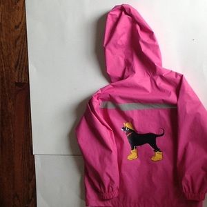 BLACK DOG spring rain coat.